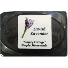 Handmade Lavender & Tea Tree Essential Oils Pure Glycerine Soap Bar 